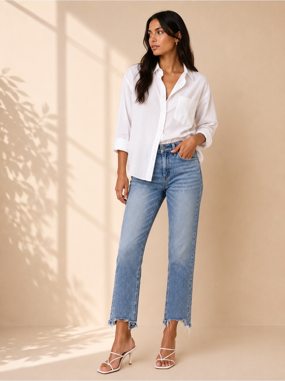 Rag & Bone- Light Blue Straight Leg Jeans-Like new, so chic! ✨✨